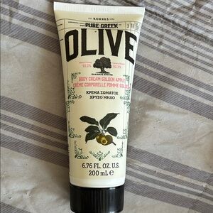 Korres PURE GREEK OLIVE Body Cream - Golden Apple Scent 6.76oz